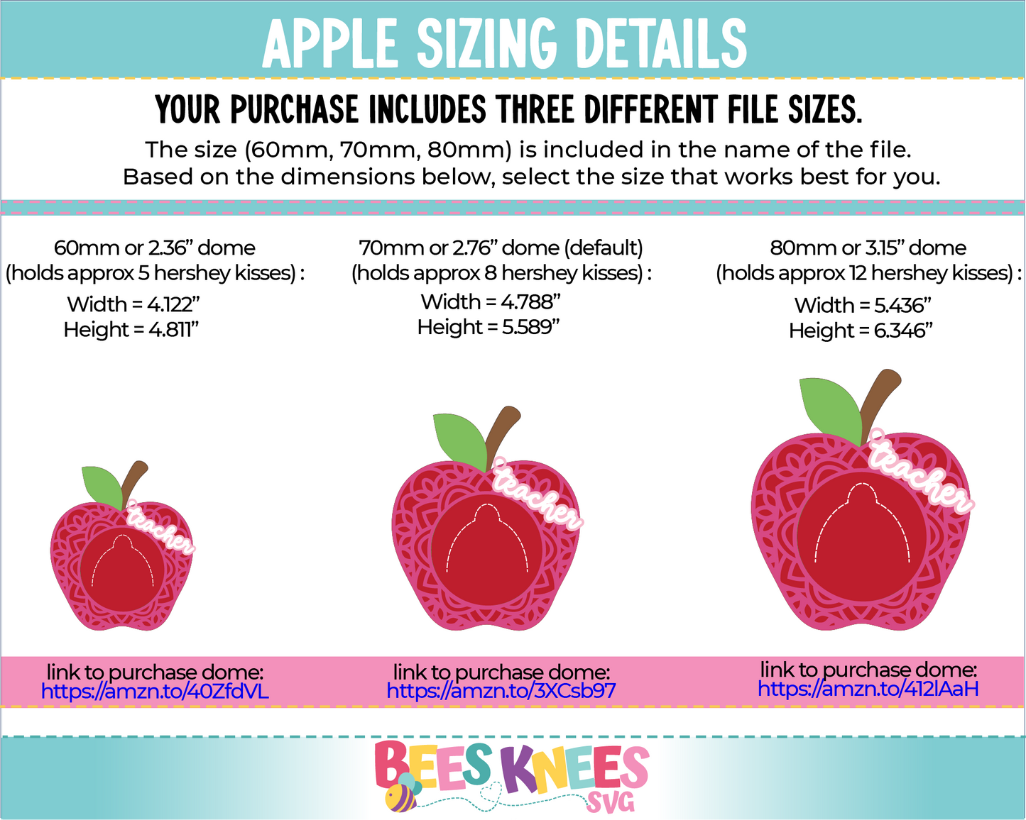 Apple Candy Holder SVG File