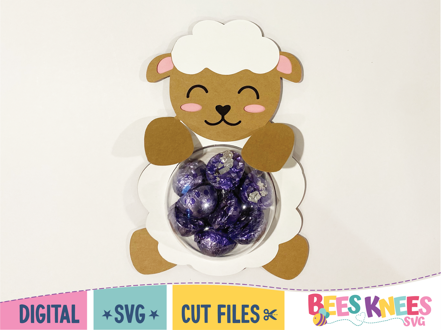 Easter Dome Candy Holder SVG Bundle
