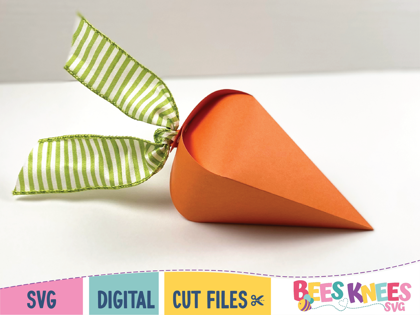 Carrot Treat Holder Box SVG Cut File for Cricut or Silhouette