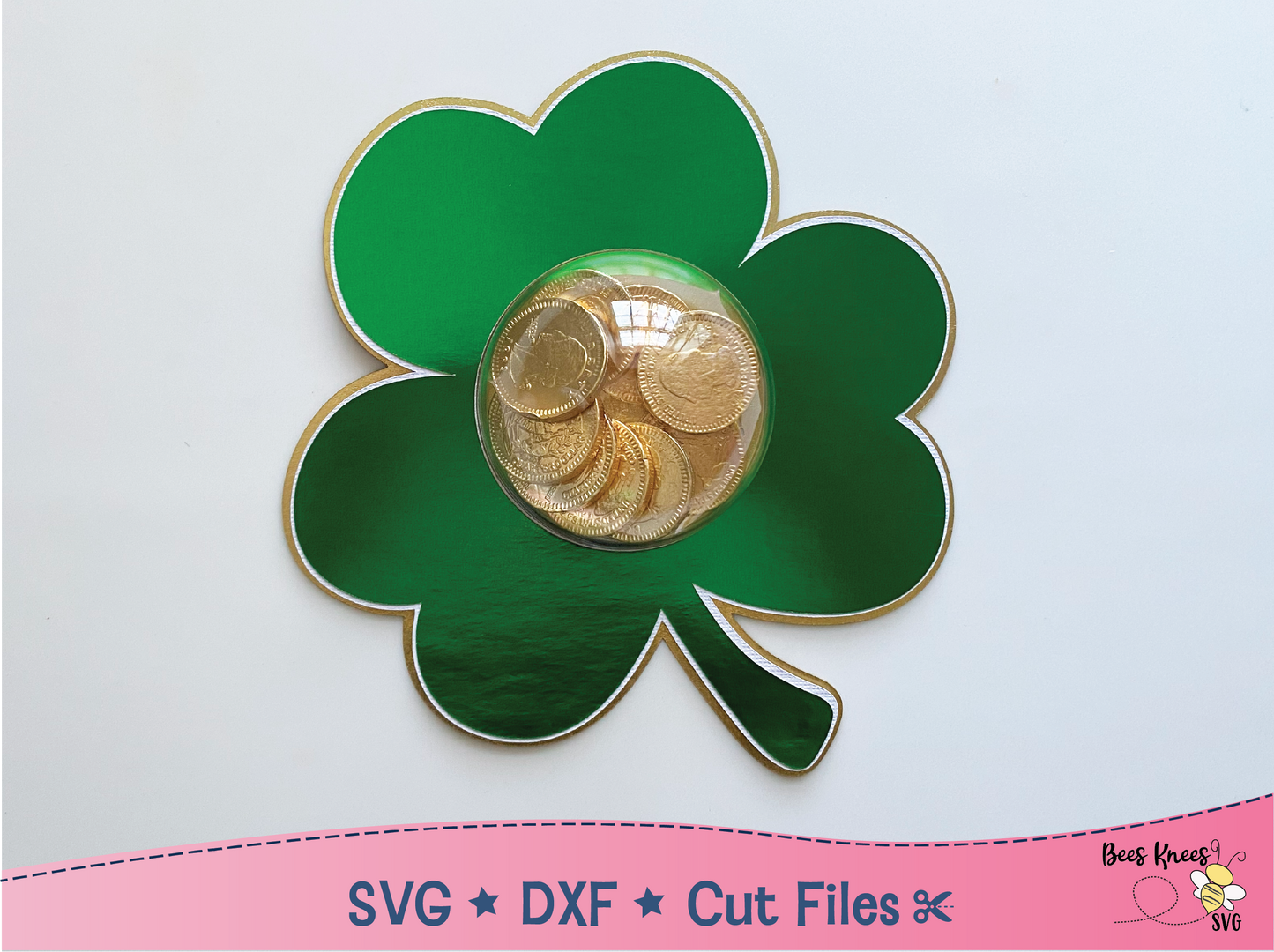 St. Patrick's Day Bundle Dome Candy Holder SVG Templates