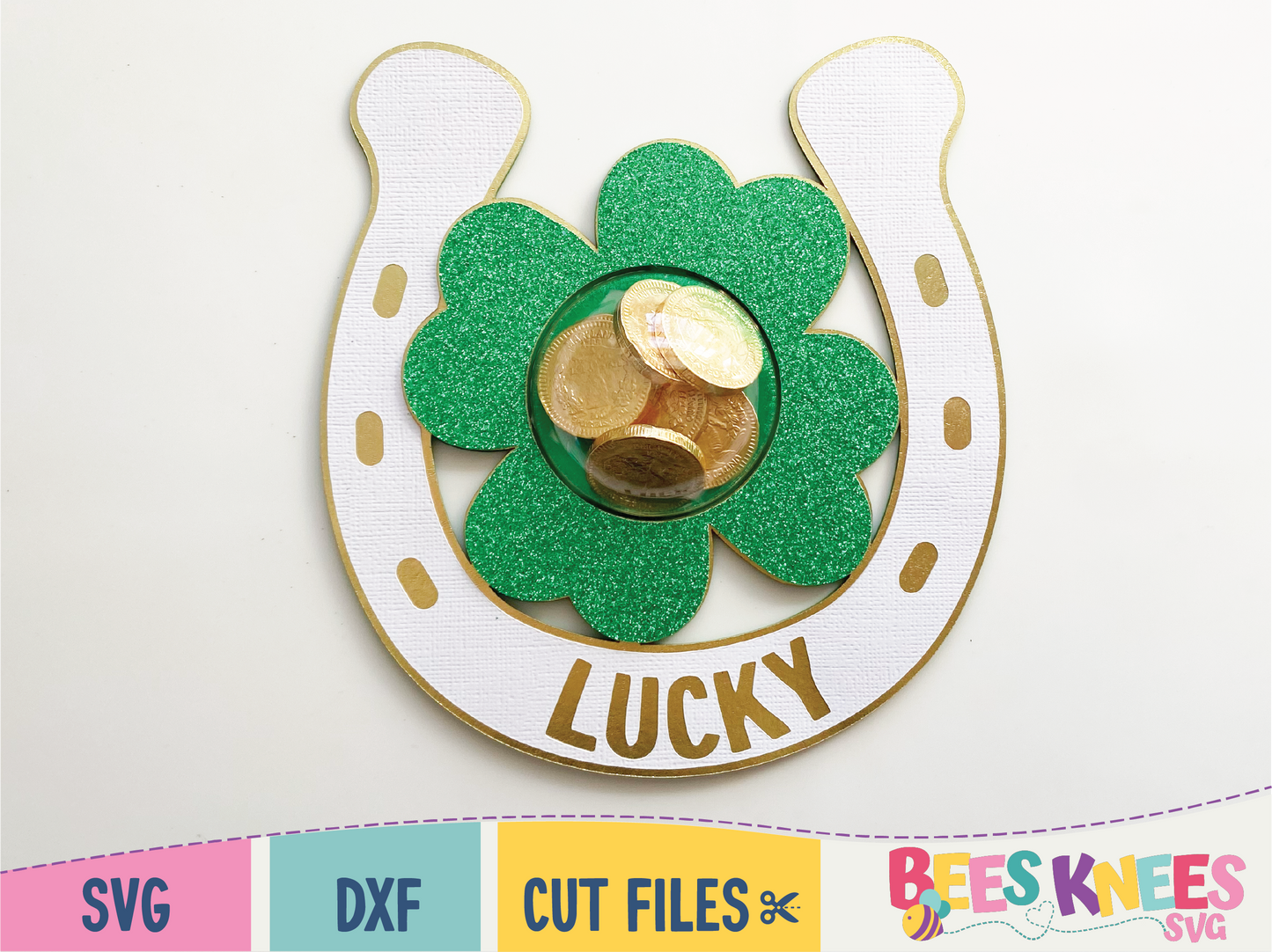St. Patrick's Day Bundle Dome Candy Holder SVG Templates