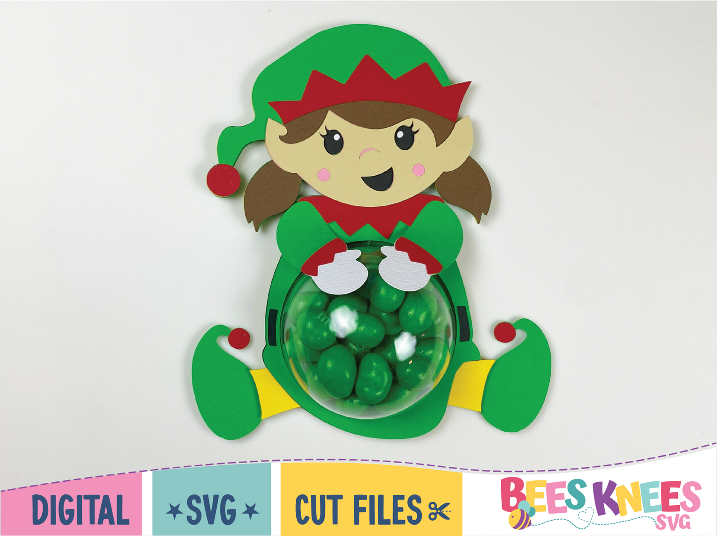 Christmas Bundle Vol 2 Dome Candy Holder SVG