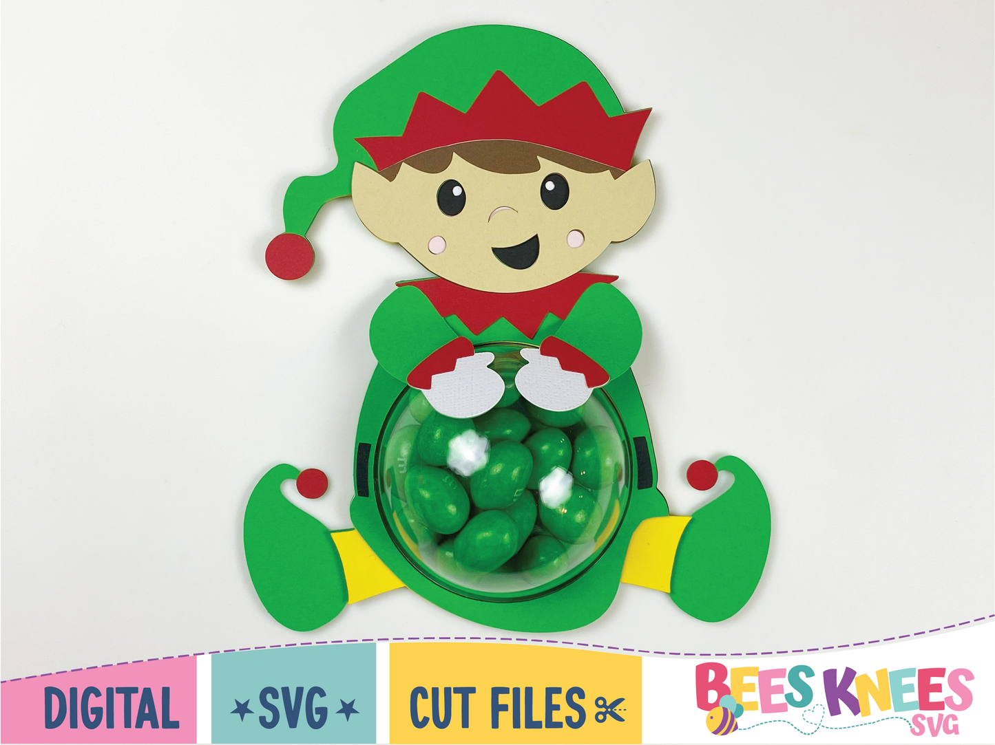 Christmas Bundle Vol 1 Dome Candy Holder SVG