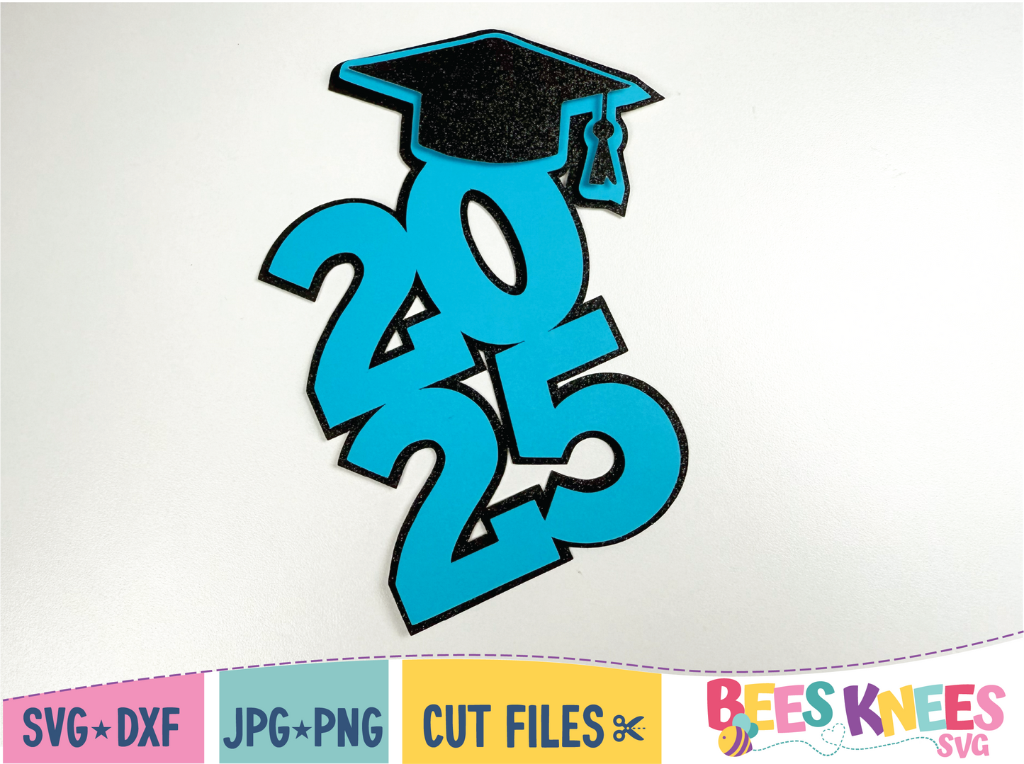 Graduation Class of 2025 Sign SVG Cut File Digital Download