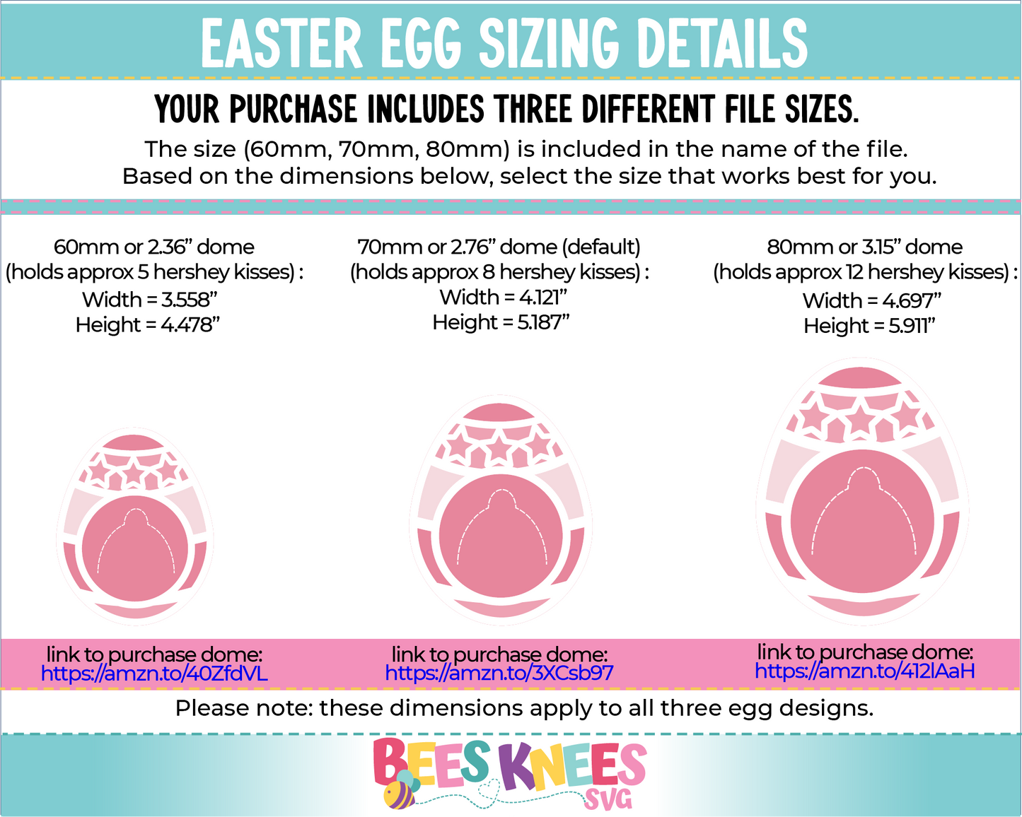 Easter Eggs Candy Holder SVG File