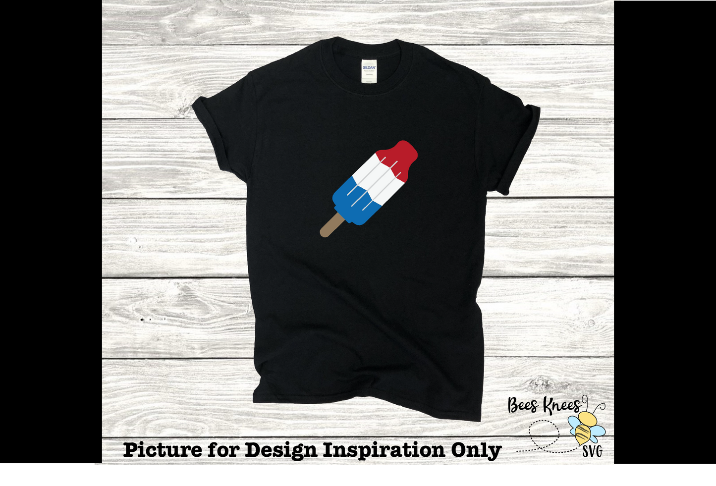 Patriotic Popsicles 4th of July SVG Cut File Bundle