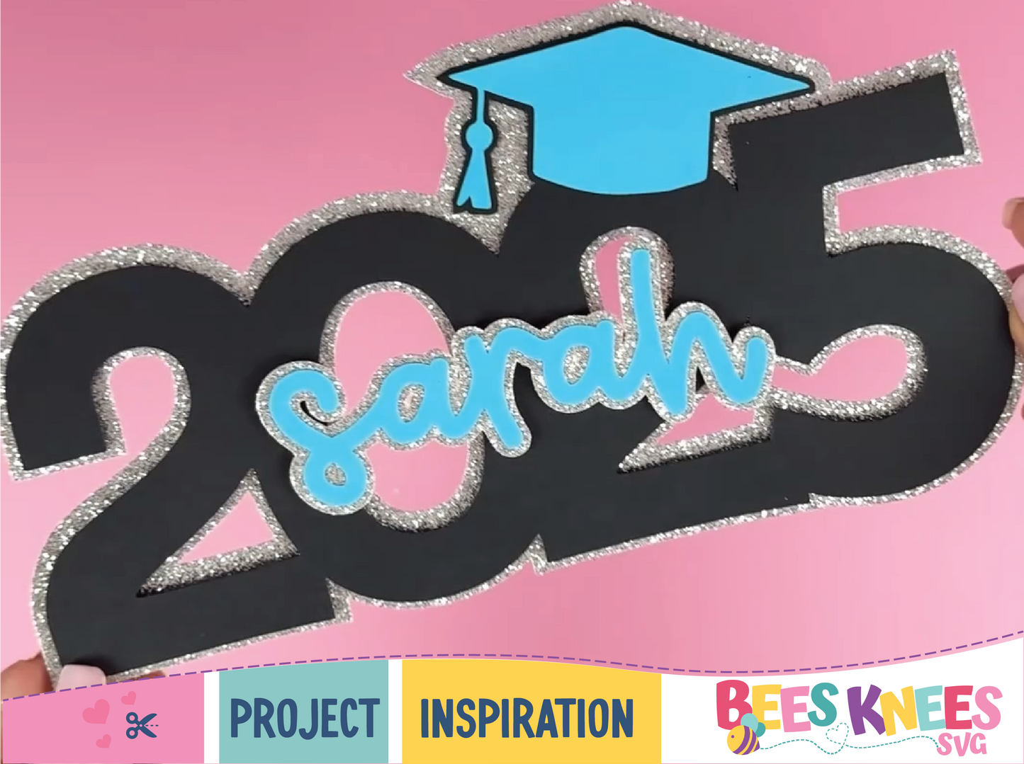 2025 Graduation with Cap SVG Cut File