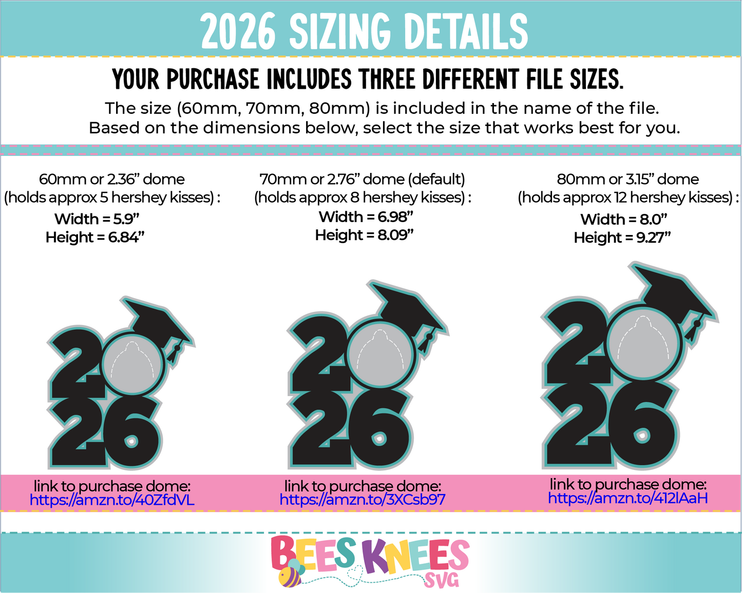 2026 Graduation Candy Holder SVG File