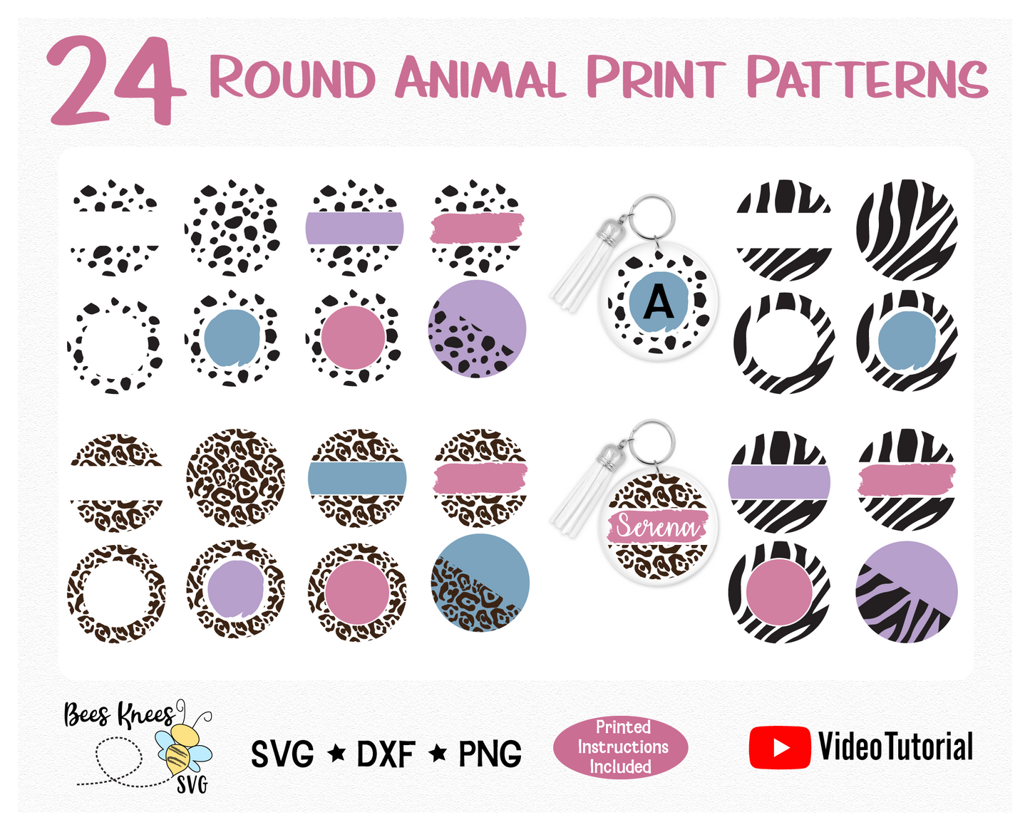 Keychain Mega Bundle SVG Cut Files