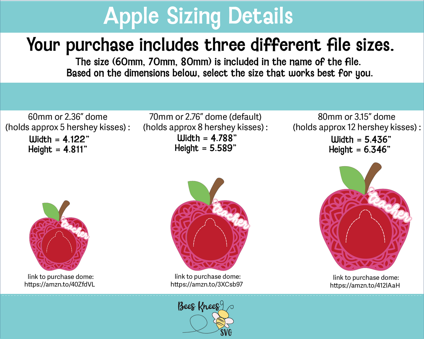 Apple Candy Holder SVG File