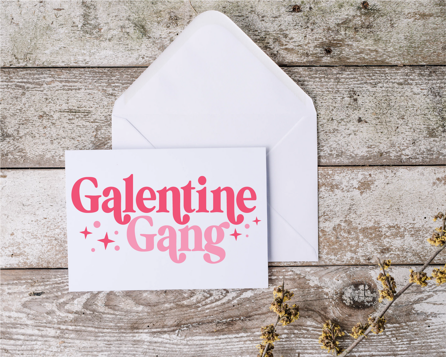 Galentine Gang Retro Modern SVG Cut File Digital Download