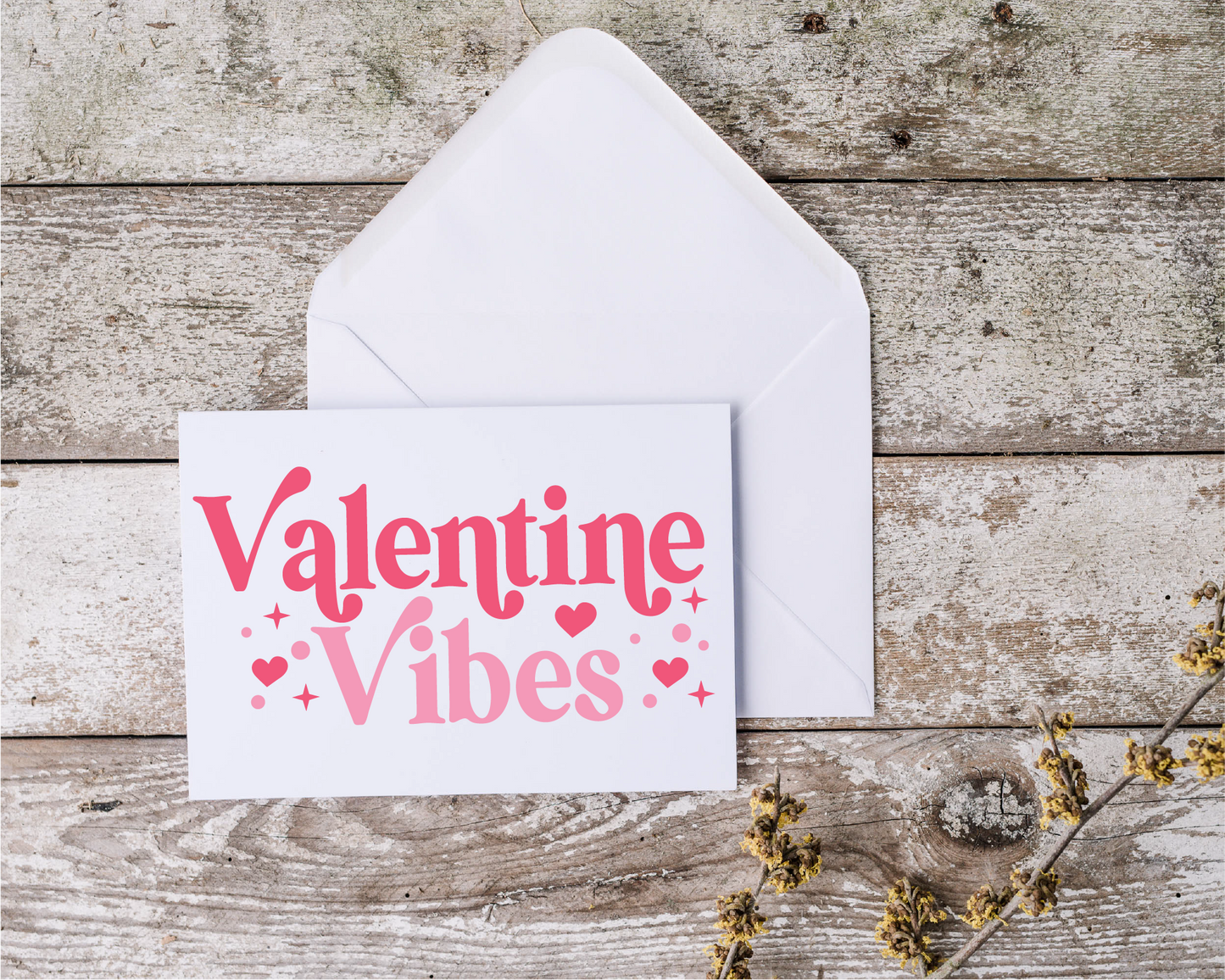 Valentine Vibes Retro Modern SVG Cut File Digital Download