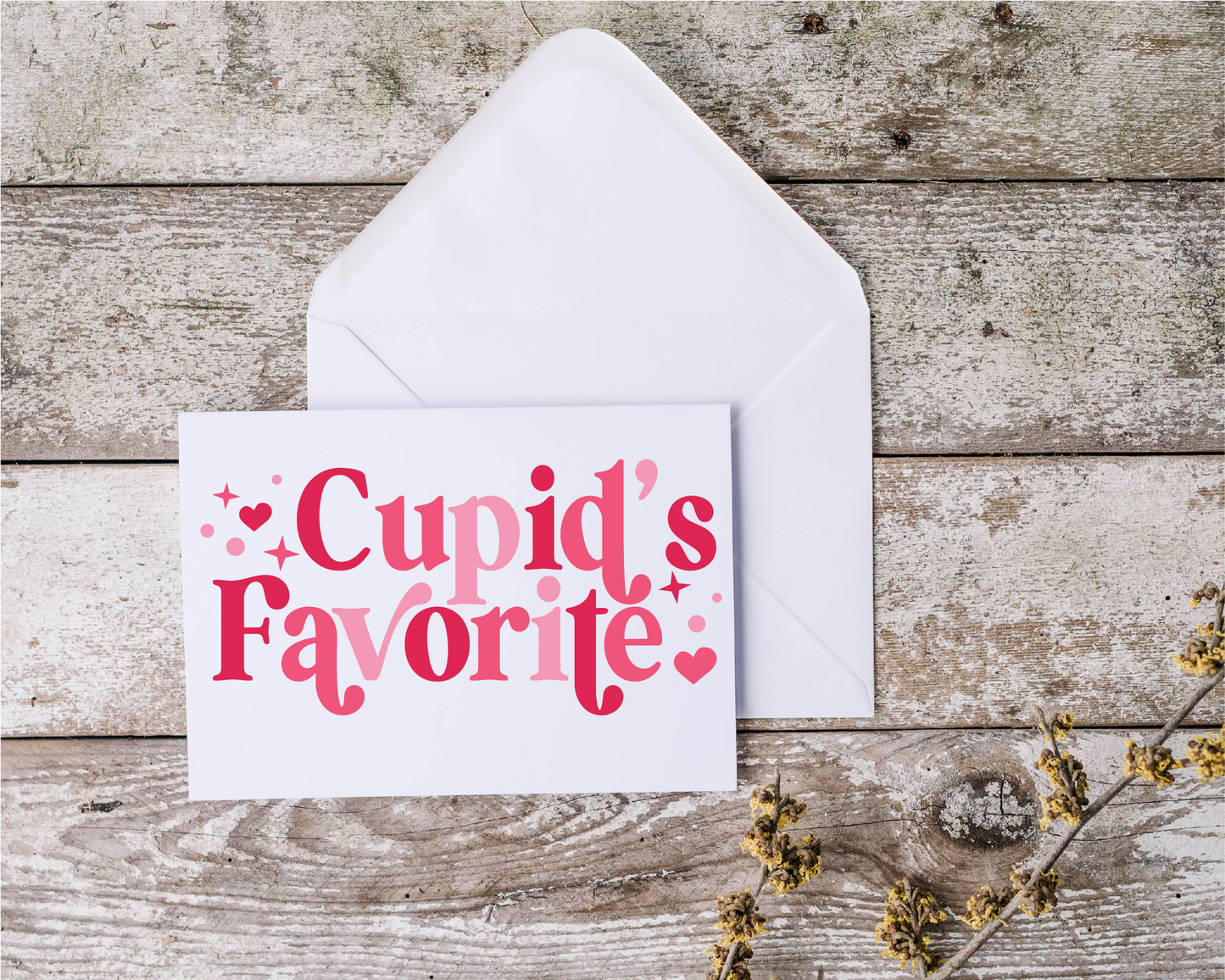 Cupid's Favorite Retro Modern SVG Cut File Digital Download