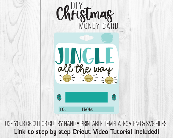 Printable Christmas Lip Balm Money Card Template Bundle – Bees Knees SVG