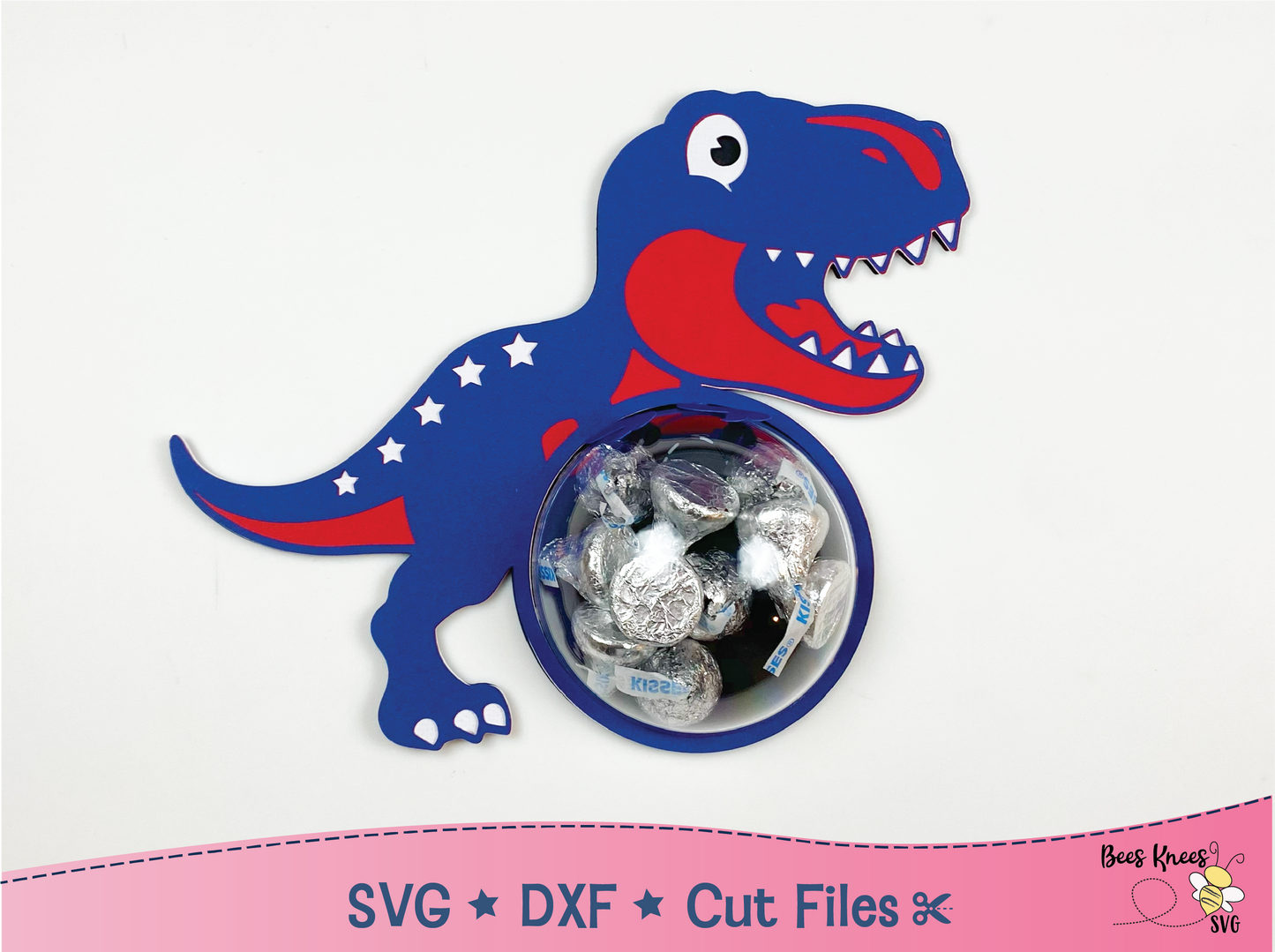 4th of July Dome Candy Holder SVG Bundle