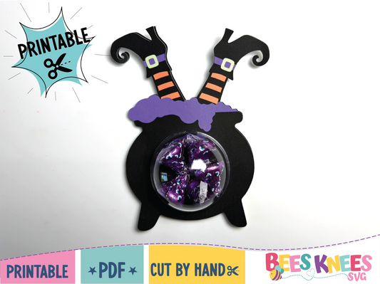 Printable Witches Brew Candy Holder PDF