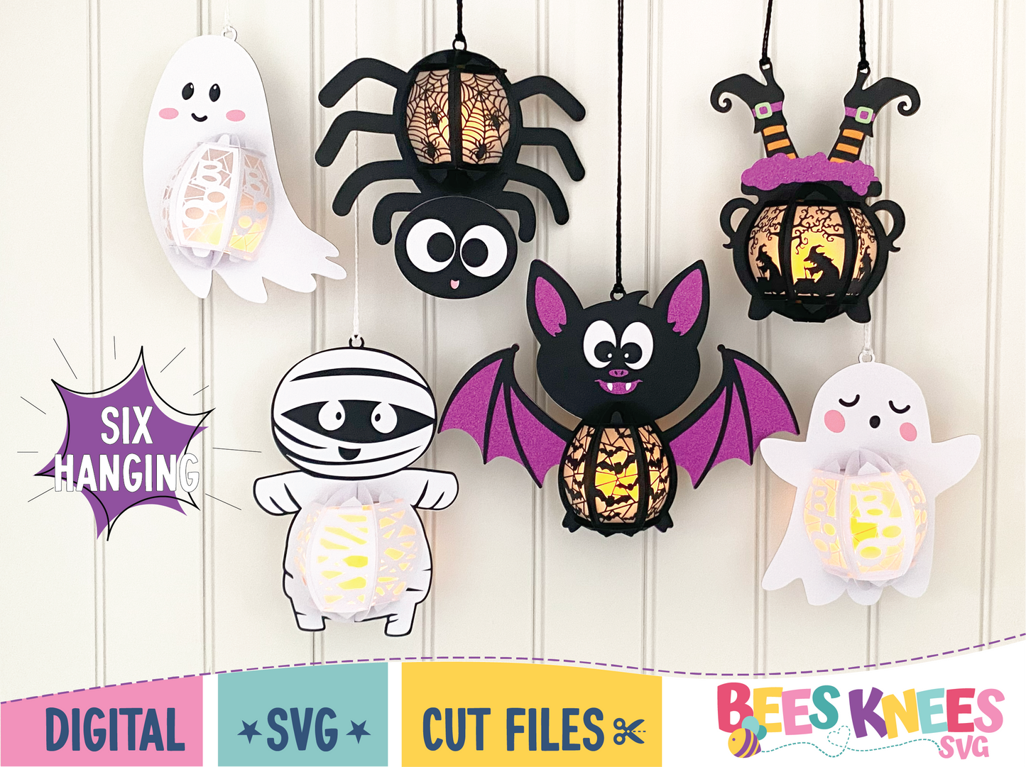 Halloween Bundle Belly Lanterns SVG Digital Files