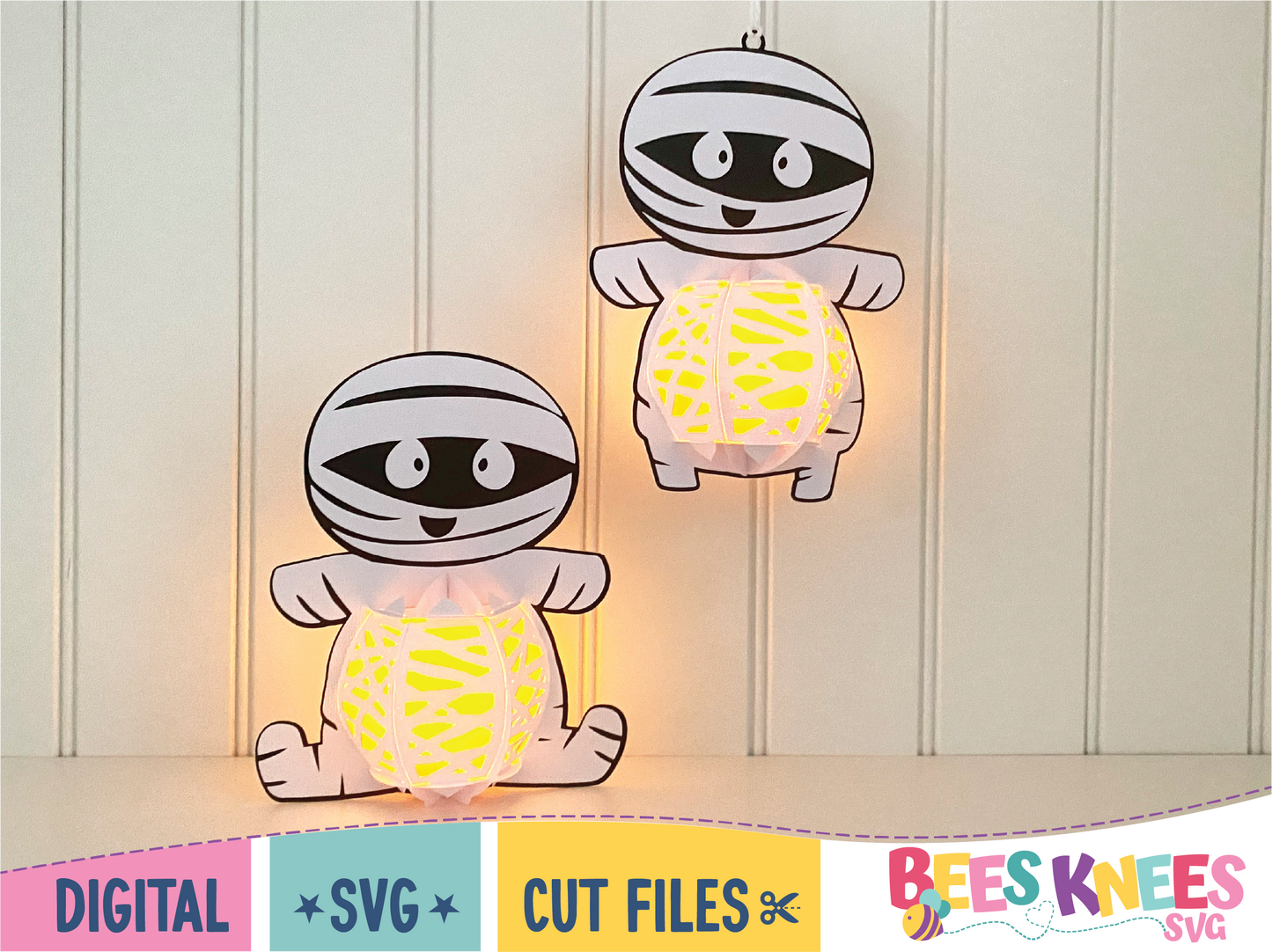 Halloween Bundle Belly Lanterns SVG Digital Files