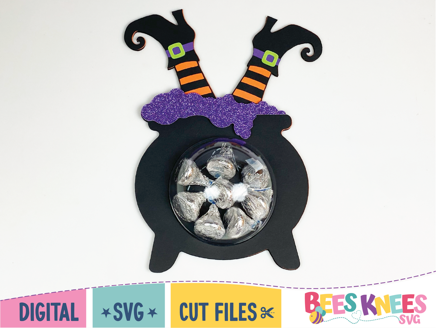 Halloween Dome Candy Holder SVG Bundle