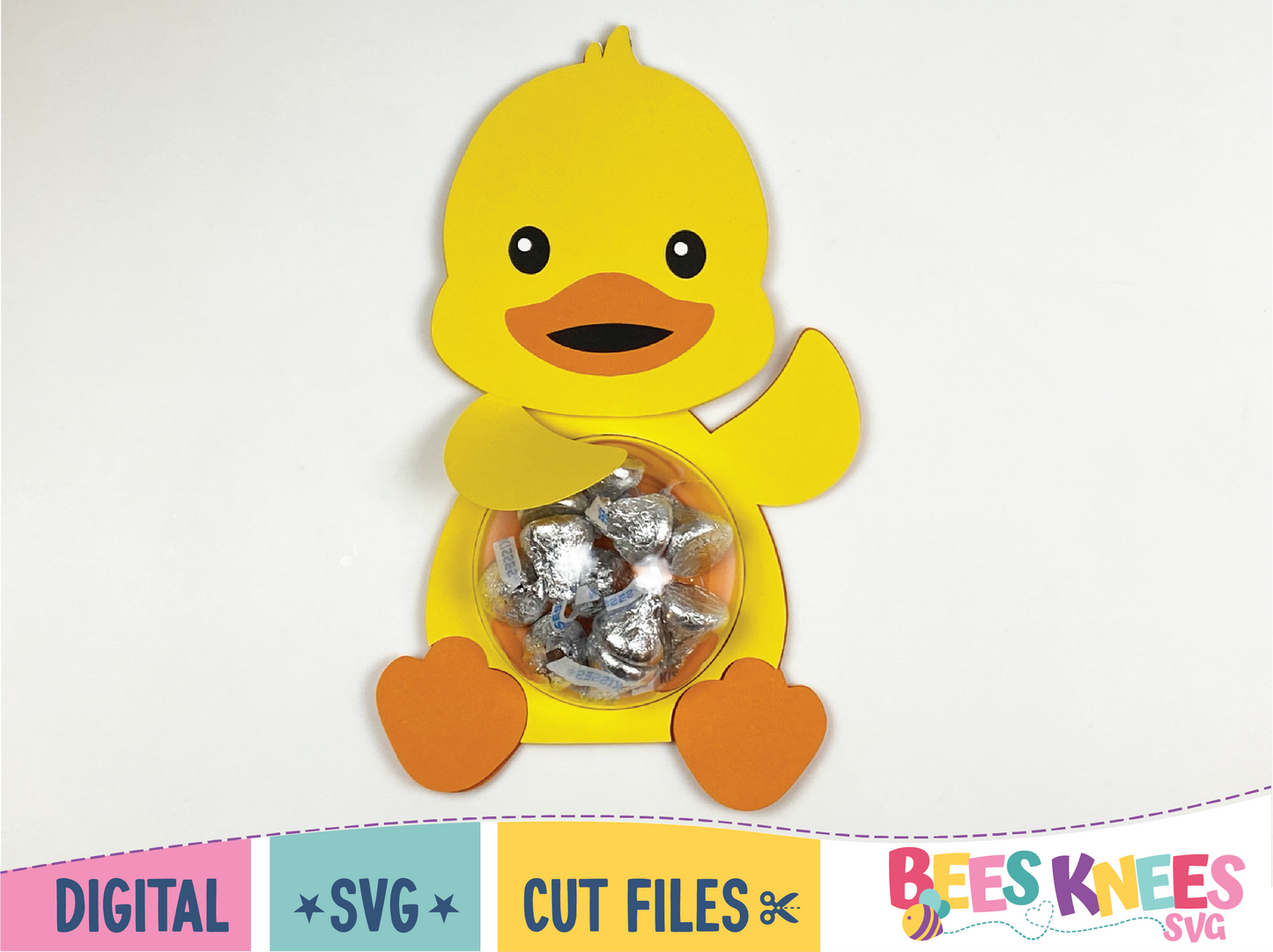 Duck Dome Candy Holder SVG File