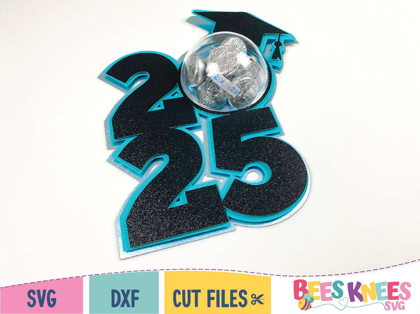 2025 Graduation Candy Holder SVG File