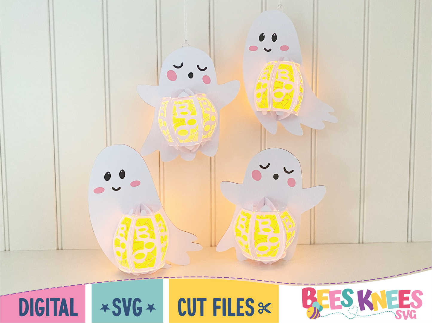 Halloween Bundle Belly Lanterns SVG Digital Files