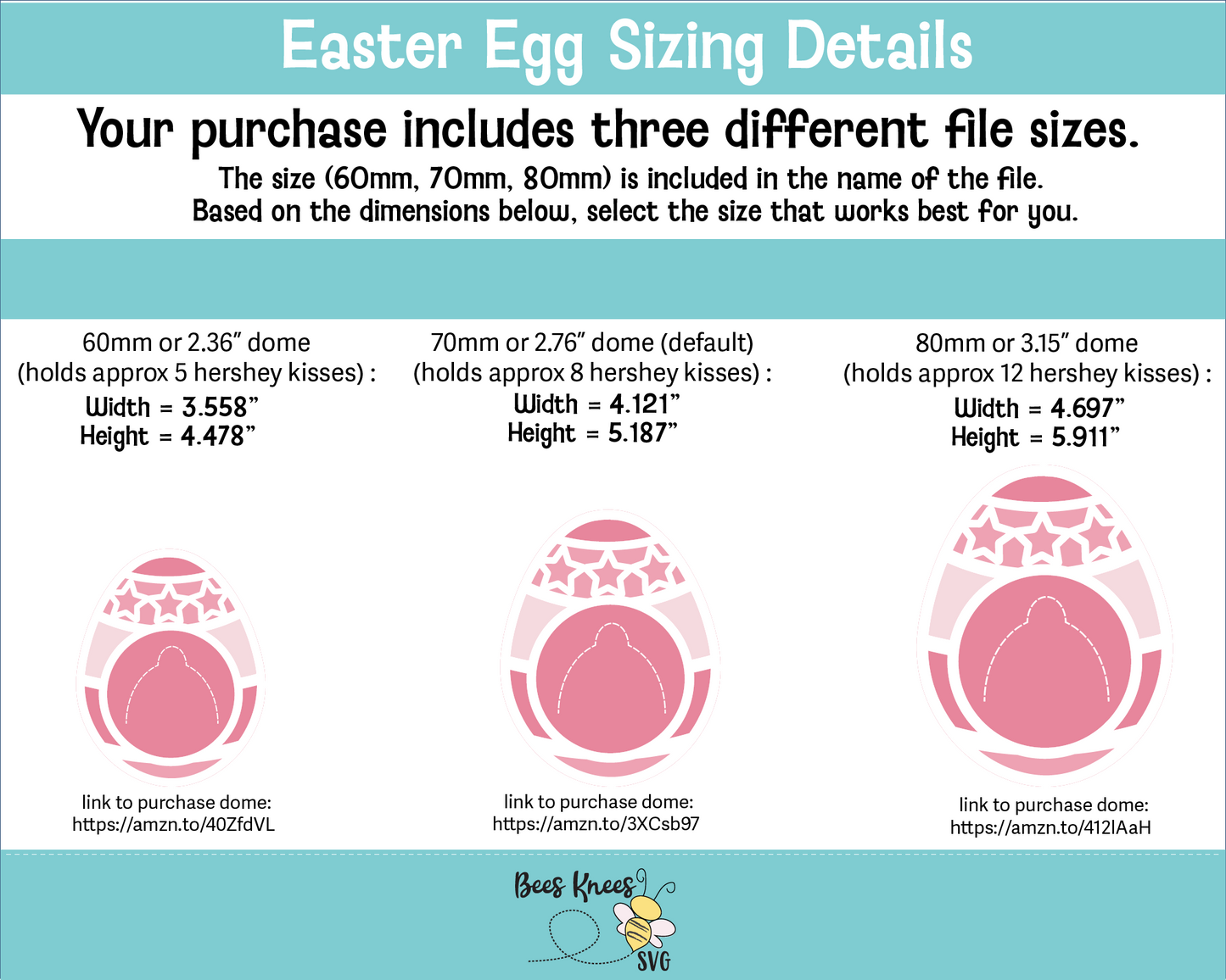 Easter Eggs Candy Holder SVG File