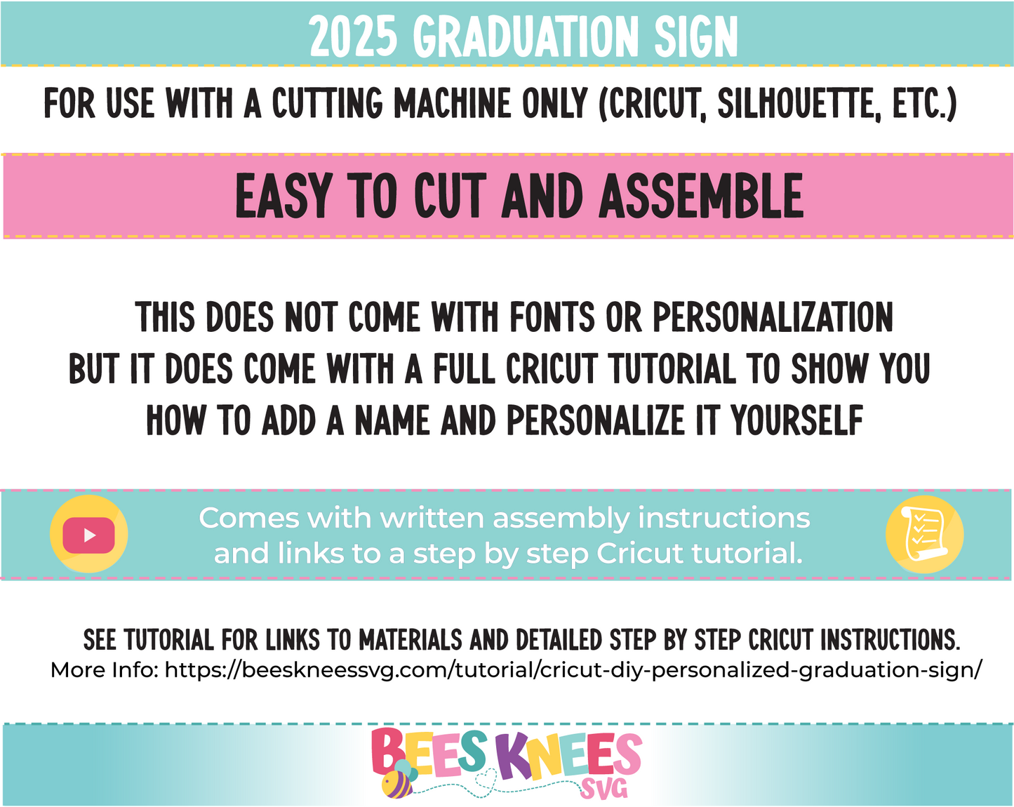 2025 Graduation with Cap SVG Cut File