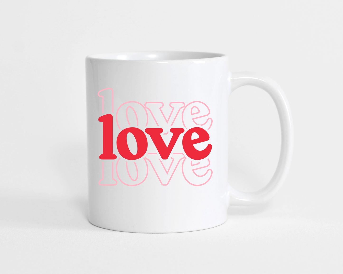 Stacked Love SVG Cut File Digital Download