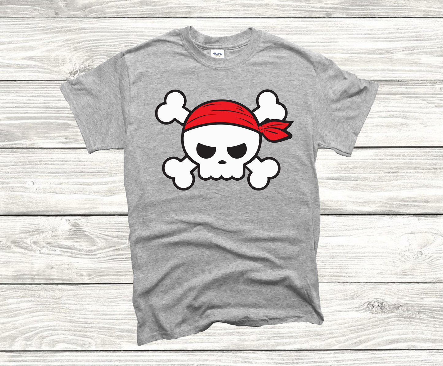 Boy Pirate Skull and Crossbones