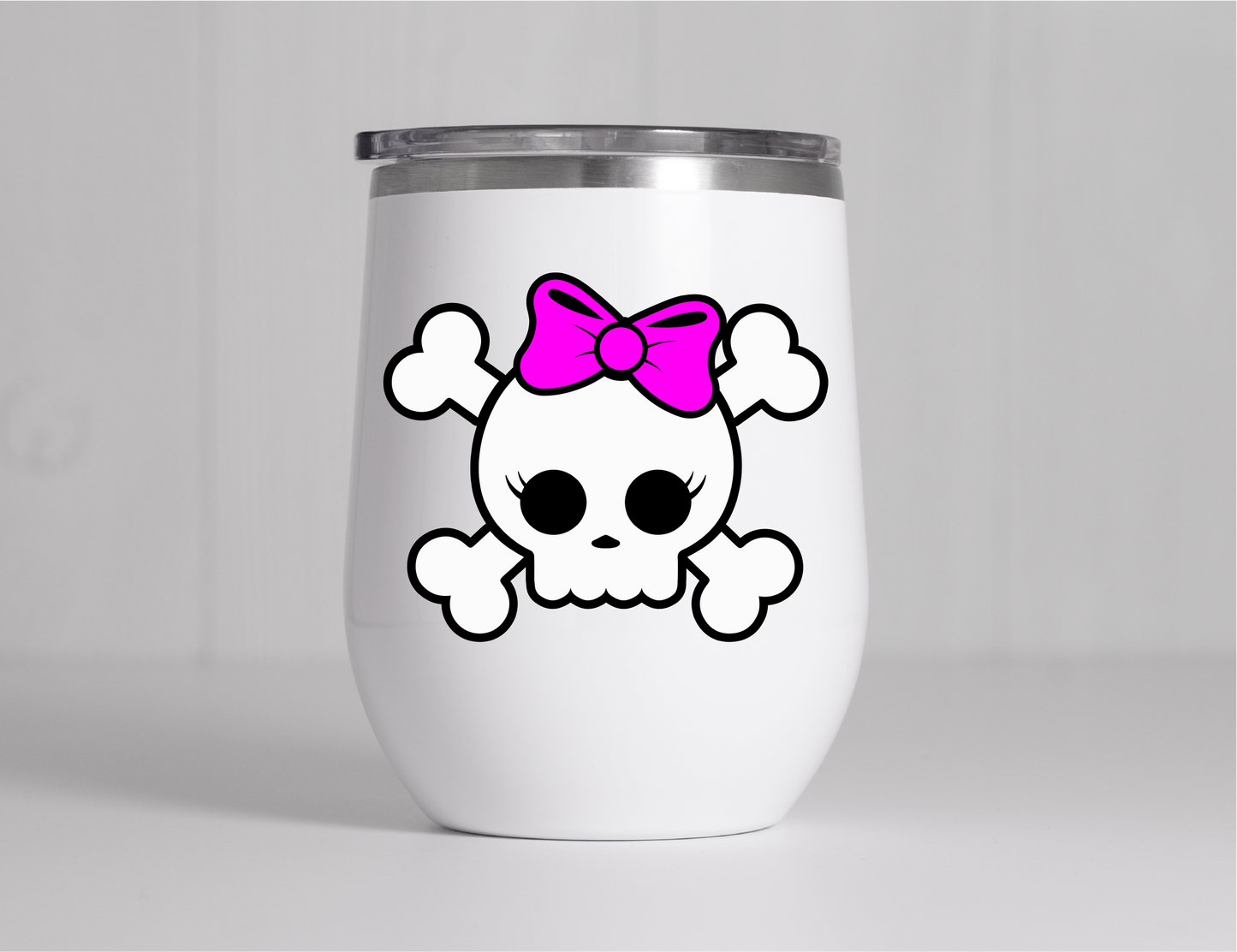 Cute Girl Skull and Crossbones