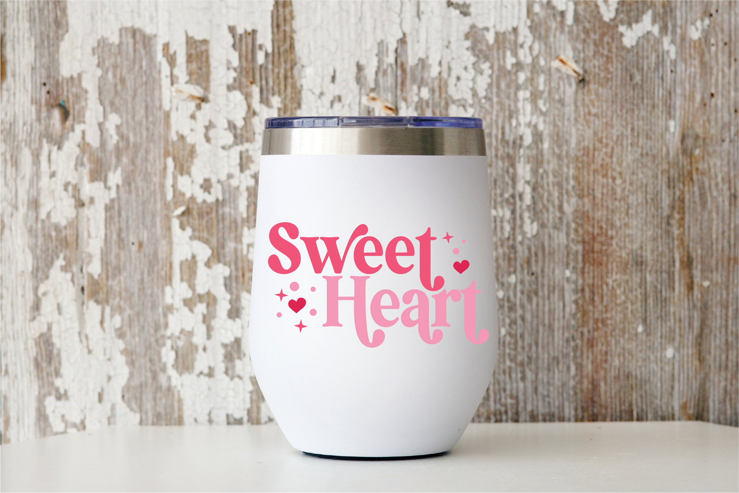 Sweet Heart Retro Modern SVG Cut File Digital Download