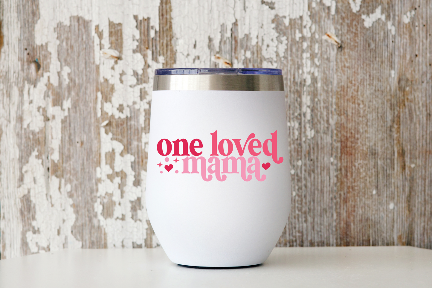 One Loved Mama Retro Modern SVG Cut File Digital Download