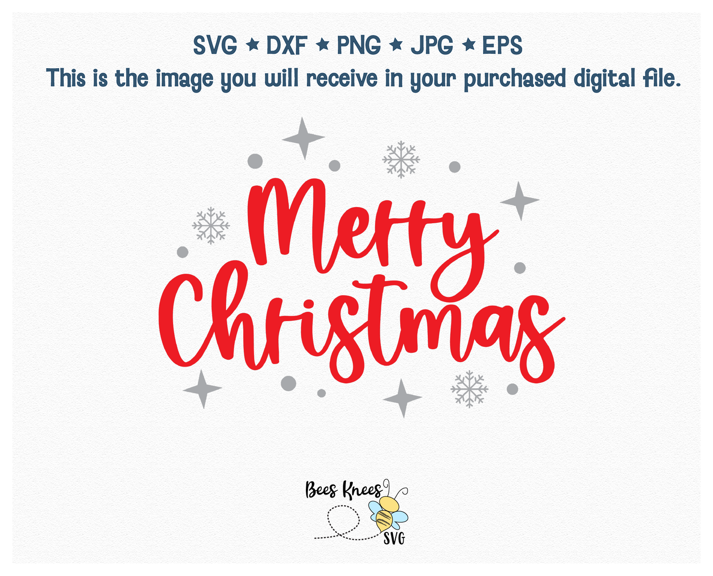 Merry Christmas SVG File