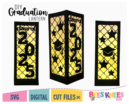 2025 Graduation Lantern Cut File for Cricut 