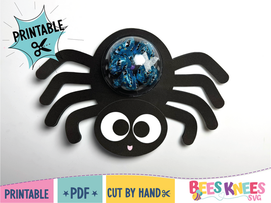 Printable Spider Candy Holder PDF