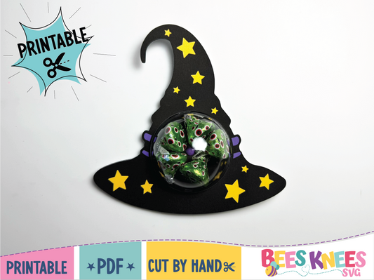 Printable Wizards Hat Candy Holder PDF