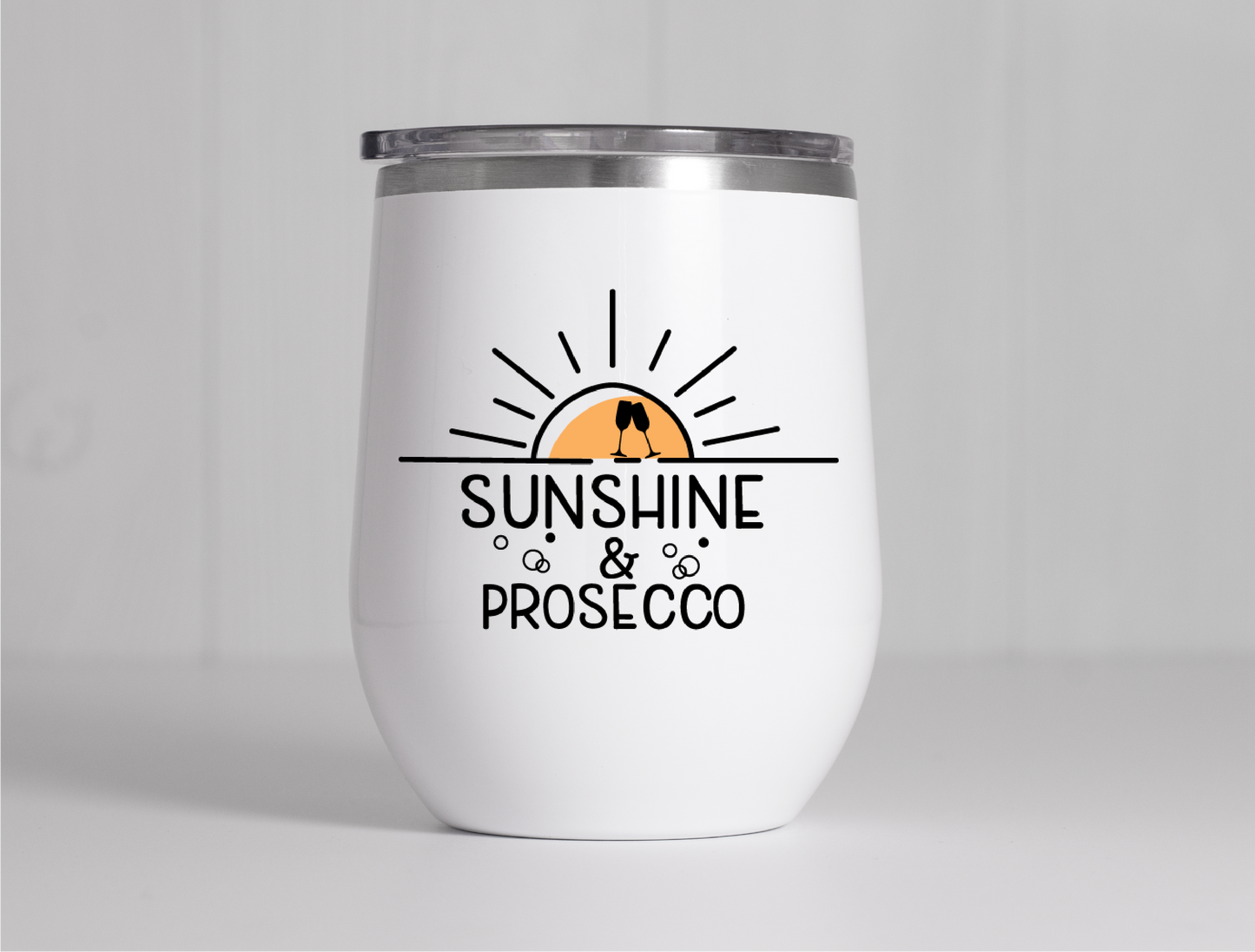 Sunshine and Prosecco SVG Cut File Digital Download