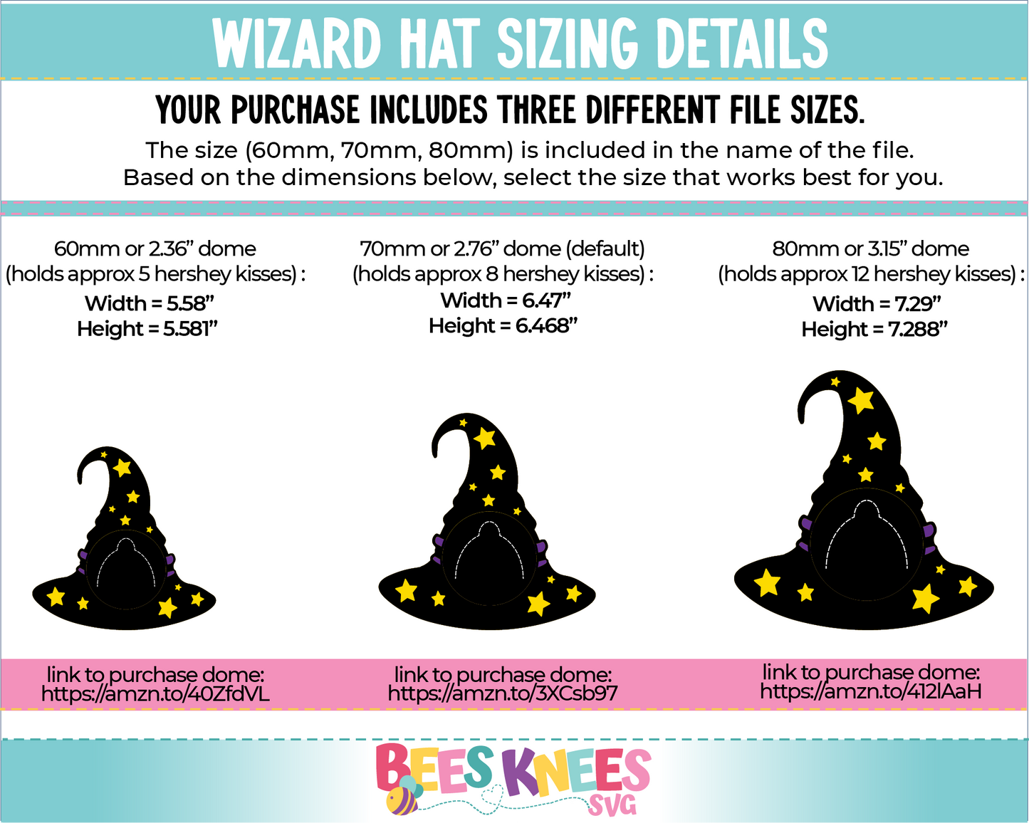 Wizard Hat Candy Holder SVG File