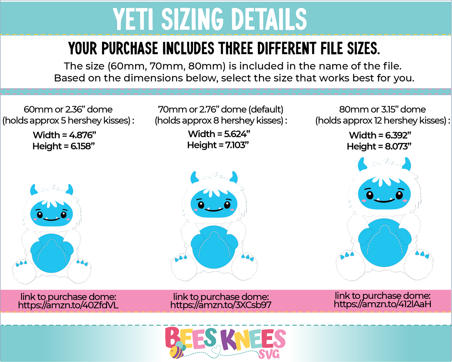 Yeti Candy Holder SVG File